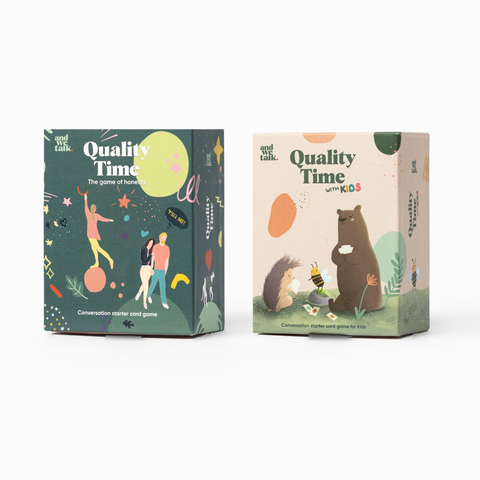 Pakiet Rodzinny: pudełka Quality Time i Quality Time Kids