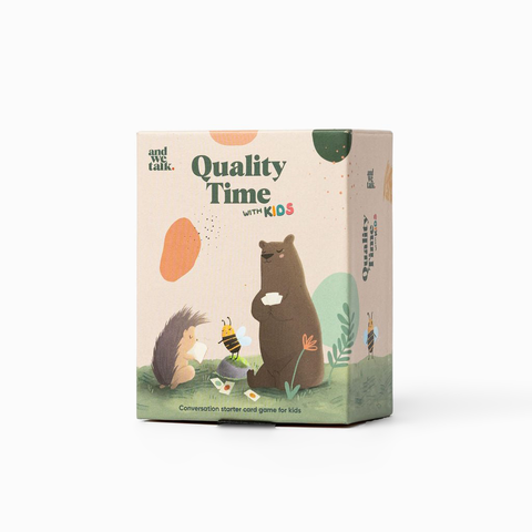 Pudełko gry karcianej Quality Time Kids dla dzieci