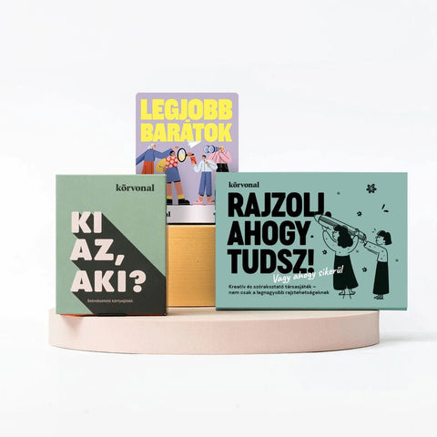 Csomag Barátoknak — Játékok a soha véget nem érő beszélgetésekhez és nevetésekhez! - korvonal.com