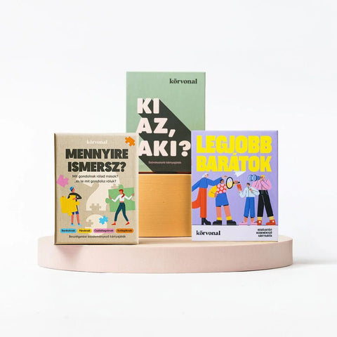 Csomag Barátoknak — Játékok a soha véget nem érő beszélgetésekhez és nevetésekhez! - korvonal.com